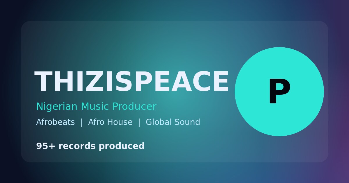 ThizisPeace studio portrait artwork